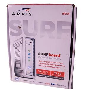 CABLE MODEM ARRIS SURF BOARD  3.0 1.4 GBPS Model SB6190